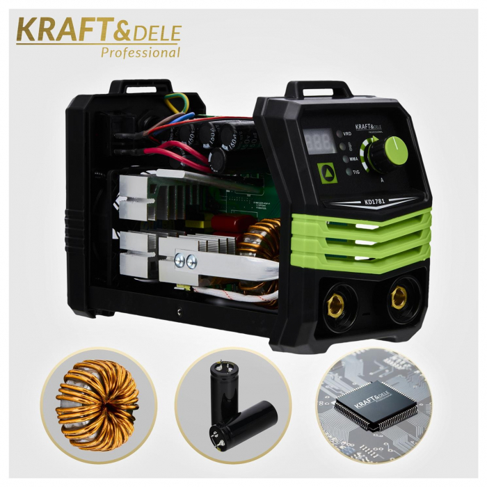 Aparat invertor sudura sudat 330 Amperi + accesorii (KD1781) [12]