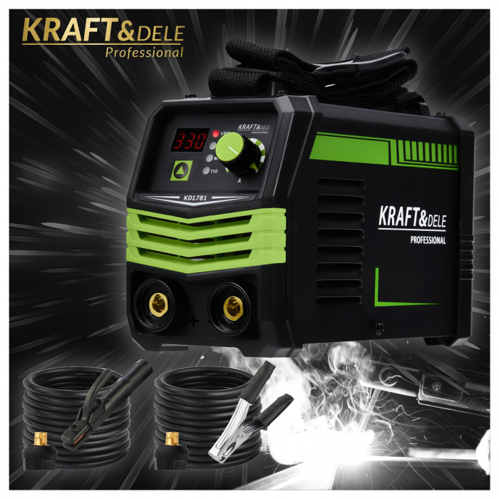 BlackFriday Aparat invertor sudura sudat 330 Amperi + accesorii (KD1781) [17]