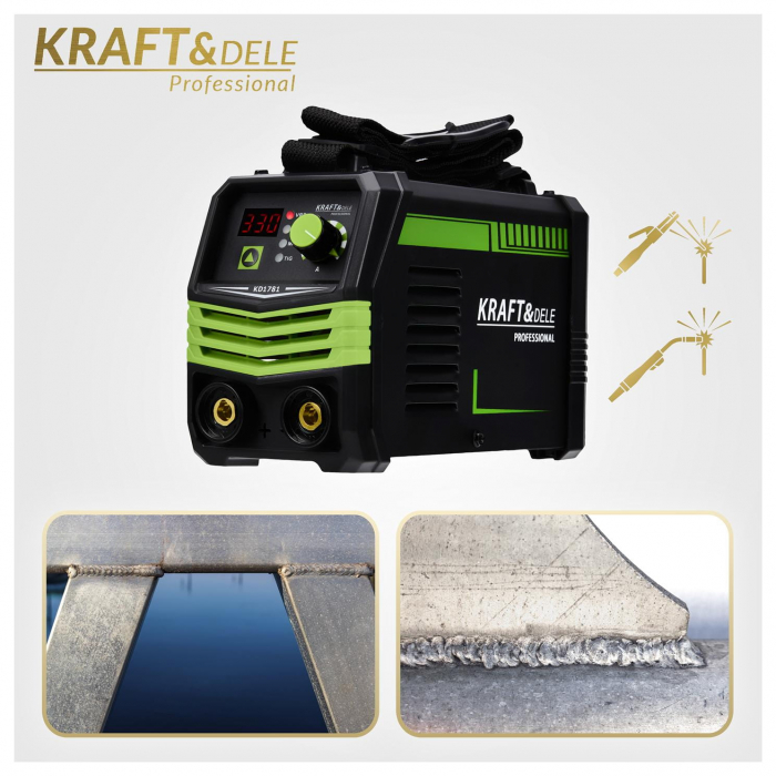 BlackFriday Aparat invertor sudura sudat 330 Amperi + accesorii (KD1781) [22]