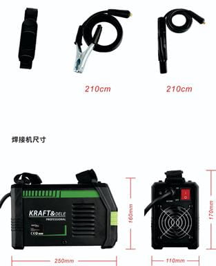 BlackFriday Aparat invertor sudura sudat 330 Amperi + accesorii (KD1781) [37]