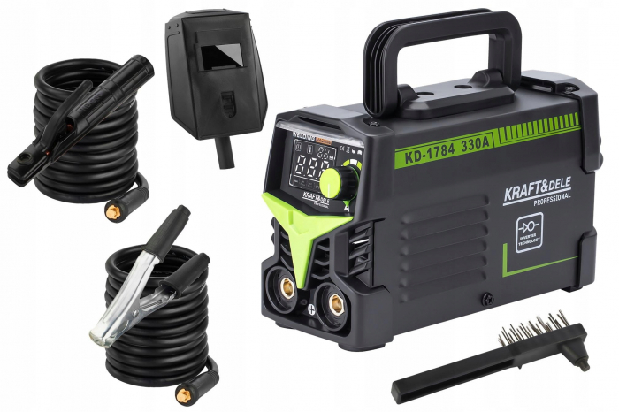 Aparat invertor sudura sudat 330 Amperi + accesorii (KD1784) [1]