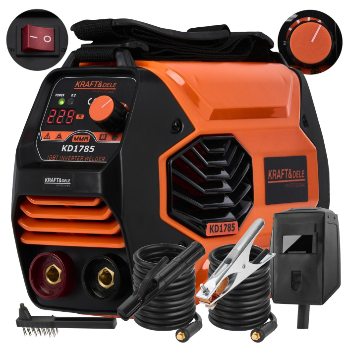 Aparat invertor sudura sudat 330 Amperi + accesorii (KD1785) [13]
