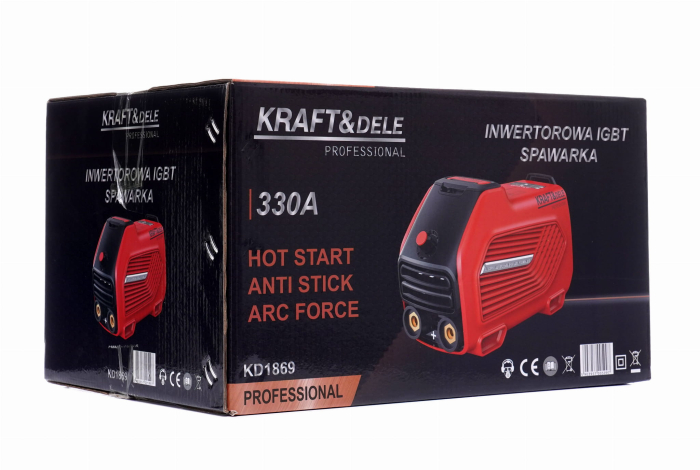 Aparat invertor sudura sudat 330 Amperi + accesorii (KD1869) [11]