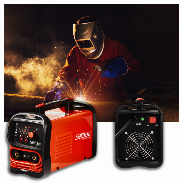 Aparat invertor sudura sudat 350 Amperi + accesorii (KD1881) [8]