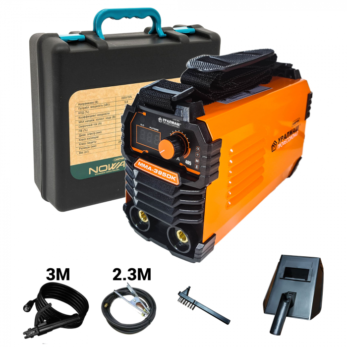 Aparat invertor sudura sudat 395DK + accesorii cablu 3m (CMP1115) [2]