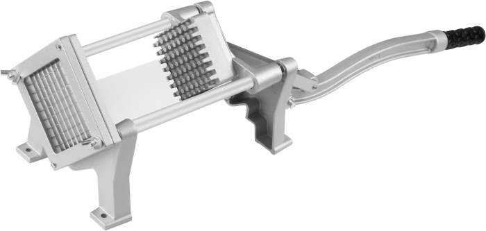 Aparat manual pentru taiat cartofi și legume cutter pentru cartofi prajiti, lame interschimbabile, constructie din Inox și aluminiu (KD4343) [9]