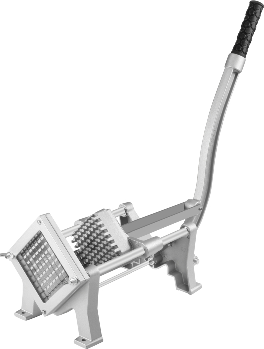 Aparat manual pentru taiat cartofi și legume cutter pentru cartofi prajiti, lame interschimbabile, constructie din Inox și aluminiu (KD4343) [10]
