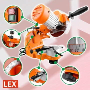Aparat masina ascutit ascutitor lant 800 W (LXCG800) [3]