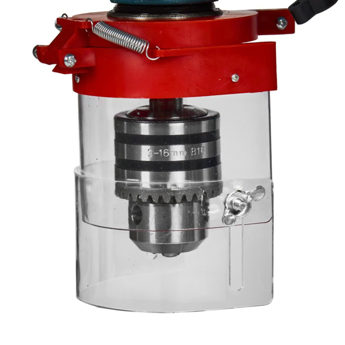 Aparat, masina de gaurit, bormasina fixa 1450W de banc coloana verticala (KD513) [5]