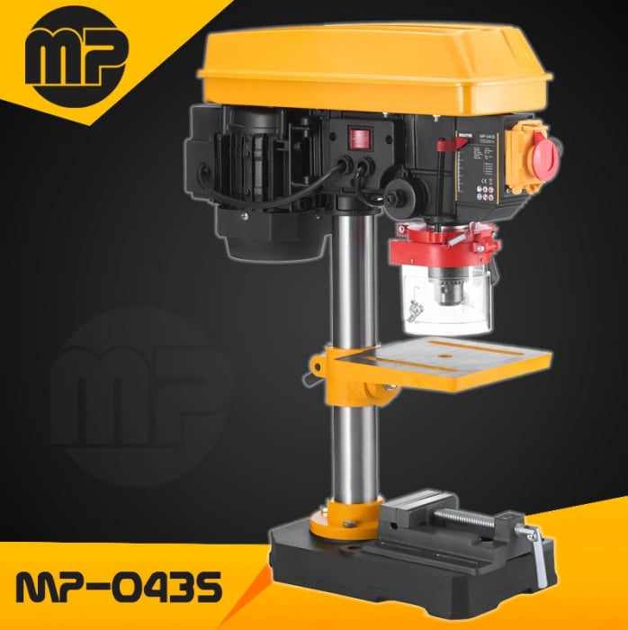 Aparat, masina de gaurit, bormasina fixa 1700W 13mm de banc coloana verticala fara perii (MP0435) [5]