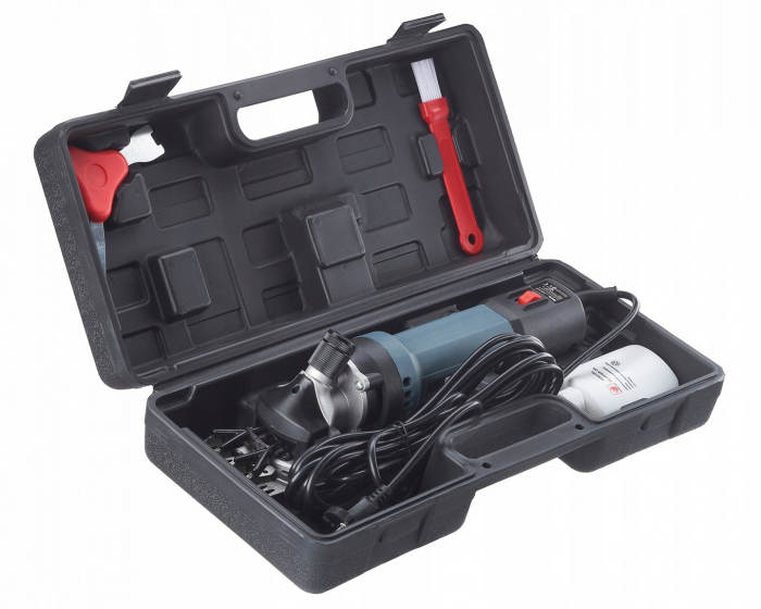 Aparat masina electrica tuns animale 850W cu 2 seturi de cutite oi berbeci caini capre (MP0411+C) [5]