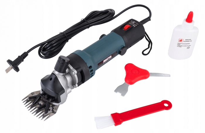 Aparat masina electrica tuns animale 850W cu 2 seturi de cutite oi berbeci caini capre (MP0411+C) [3]