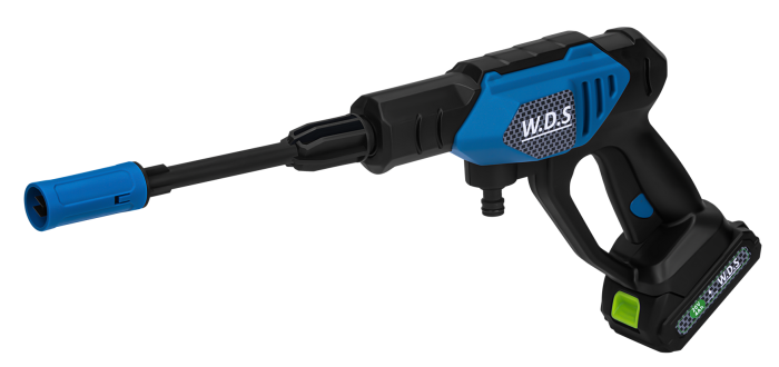 Aparat masina pistol de spalat cu presiune cu acumulator baterii 2x4Ah 20V 60bar + accesorii (WDS2250) [5]