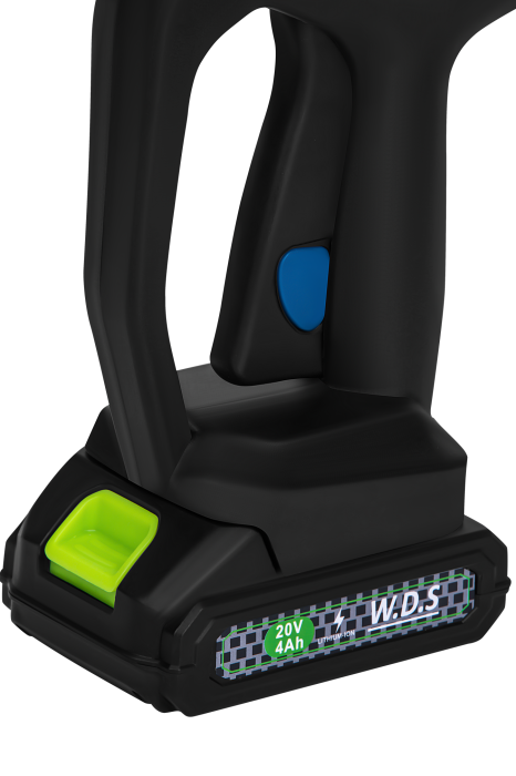 Aparat masina pistol de spalat cu presiune cu acumulator baterii 2x4Ah 20V 60bar + accesorii (WDS2250) [8]