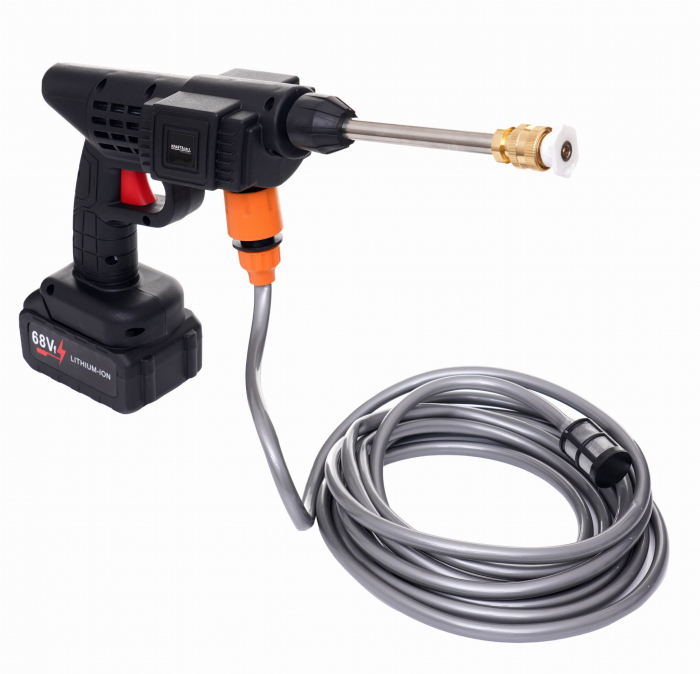 Aparat masina spalat cu presiune electrica 2 baterii 68V (KD663) [4]