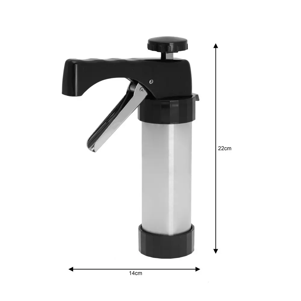 Aparat pentru facut biscuiti si ornat din inox cu accesorii (KH-1363) [2]