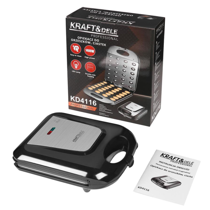 Aparat pentru facut nuci prajituri fursecuri 1400 W, (KD4116) [2]