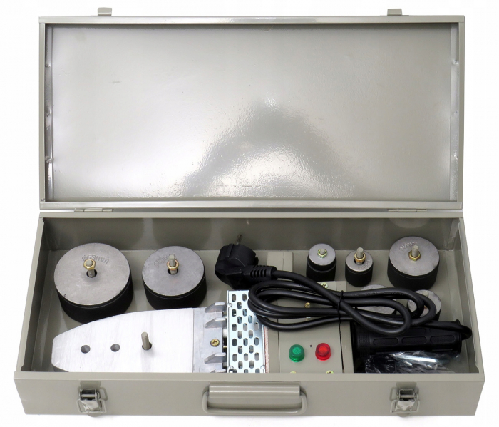 Aparat plita lipire lipit sudura sudat tevi PPR PVC Polipropilena 1200W 16-63mm + accesorii (M55901) [6]