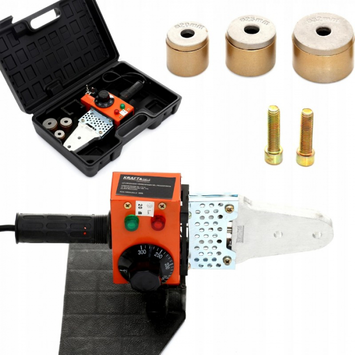 Aparat plita lipire lipit sudura sudat tevi PPR PVC Polipropilena 1300W 20-32mm (KD3070) [1]