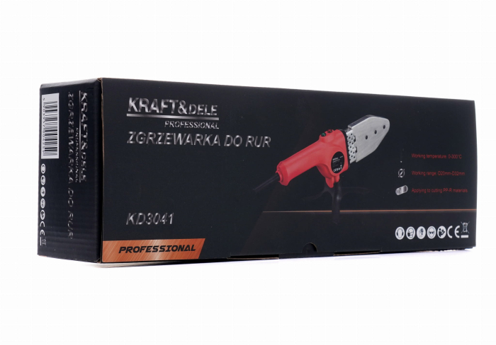 Aparat plita lipire lipit sudura sudat tevi PPR PVC Polipropilena 1500W 20-32mm (KD3041) [11]