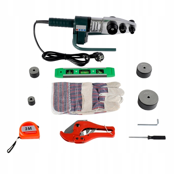 Aparat plita lipire lipit sudura sudat tevi PPR PVC Polipropilena 2700W 16-63mm + accesorii (BP-6506) [14]