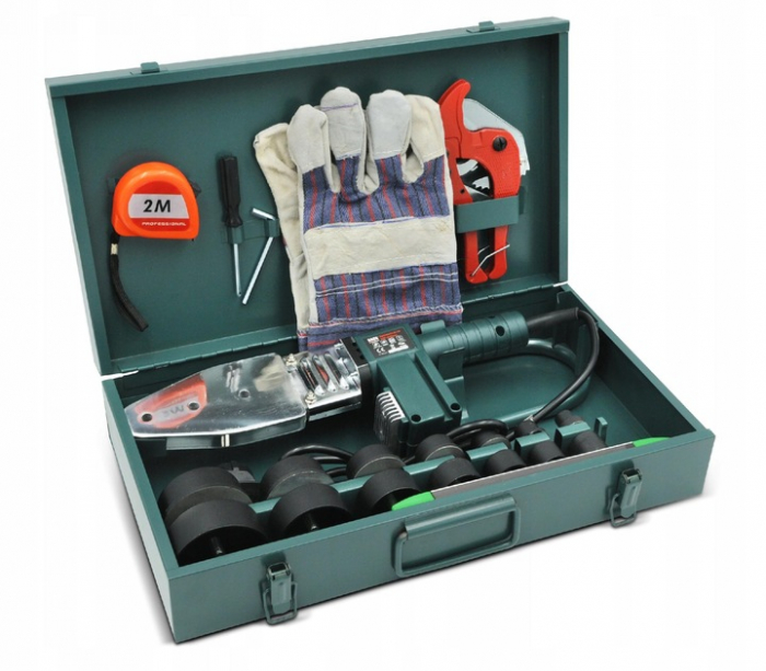 Aparat plita lipire lipit sudura sudat tevi PPR PVC Polipropilena 2700W 16-63mm + accesorii (BP-6506) [5]