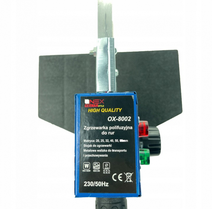 Aparat plita lipire sudura tevi PPR 1850W 20-63mm Polipropilena 0-300ᵒC (OX-8002) [2]
