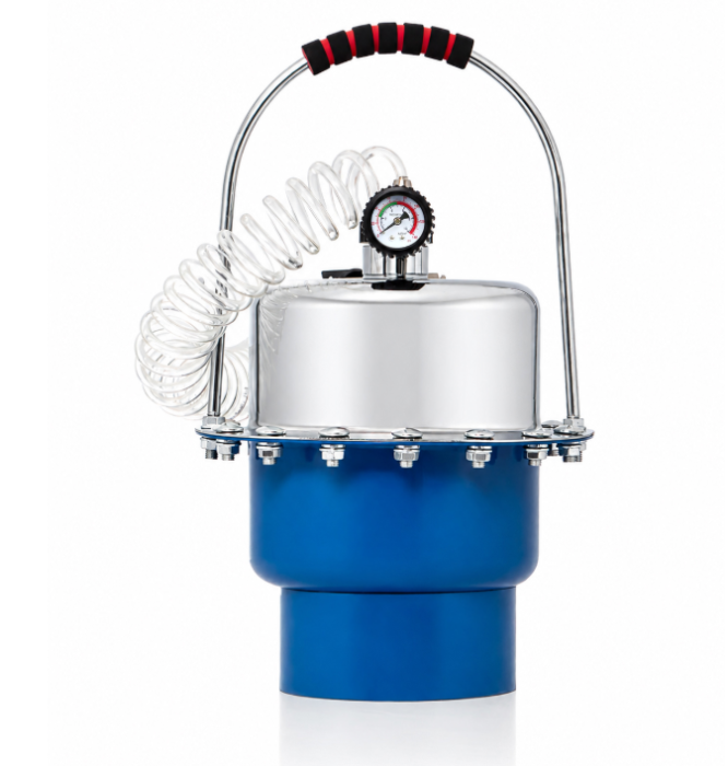 Aparat pneumatic pentru aerisire si schimb lichid frana 5L, cu adaptoare (TA4252) [4]