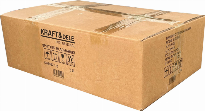 Aparat sudura puncte spotter pentru reparatii caroserie 4200A cu carucior si accesorii (KD5992_2K) [3]