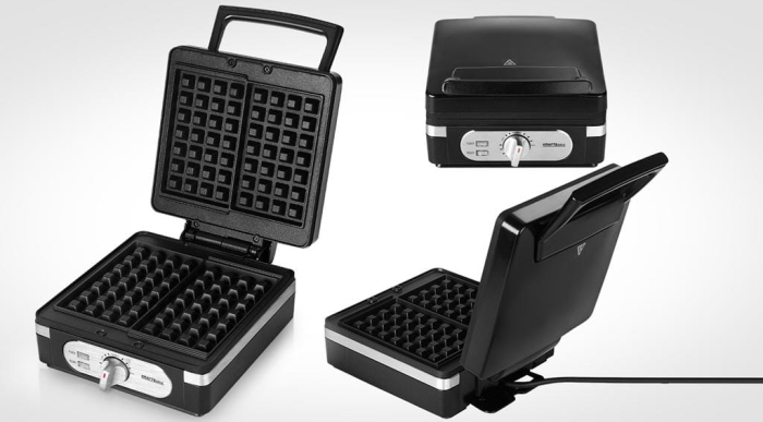 Aparat vafe gofre 2000W, 3 trepte temperatura alimentare 220-240V (KD4100) [16]