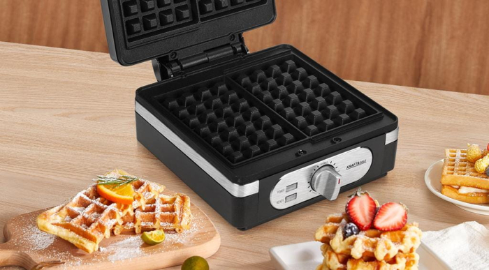 Aparat vafe gofre 2000W, 3 trepte temperatura alimentare 220-240V (KD4100) [15]