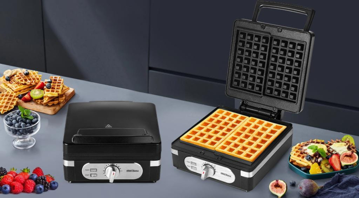 Aparat vafe gofre 2000W, 3 trepte temperatura alimentare 220-240V (KD4100) [18]