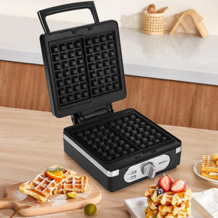 Aparat vafe gofre 2000W, 3 trepte temperatura alimentare 220-240V (KD4100) [8]