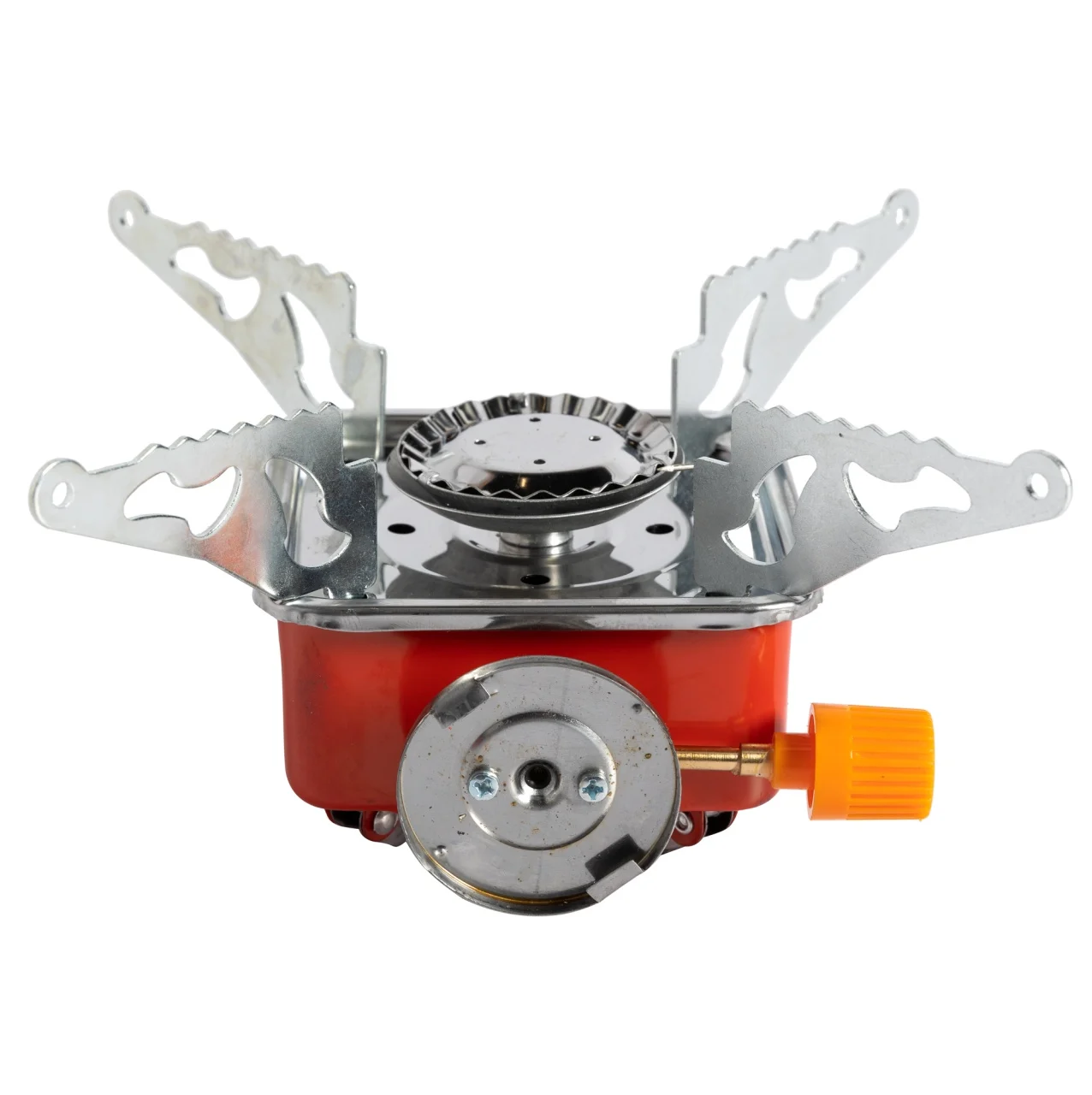 Aragaz camping putere termica 2.8 kw aprindere piezo-electrica compatibil rezerva gaz spray 95x95mm (GF-2437) [5]