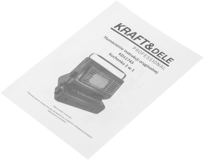 Aragaz cuptor incalzitor camping pe gaz 1.8 Kw (KD11743) [17]