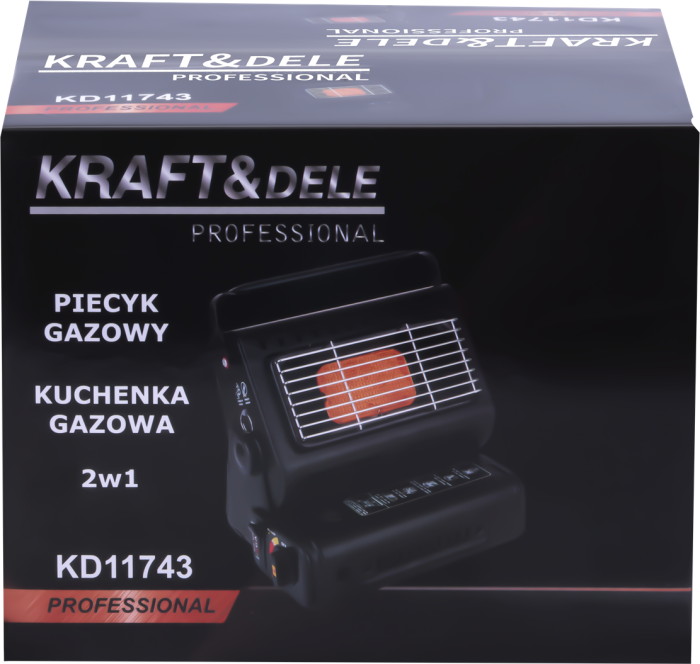 Aragaz cuptor incalzitor camping pe gaz 1.8 Kw (KD11743) [14]