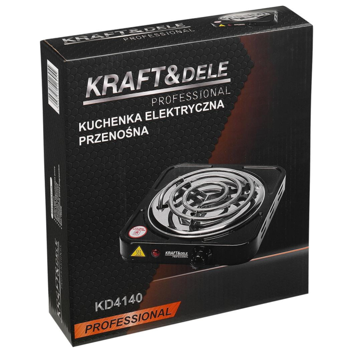 Aragaz electric 1500W cu termostat reglabil pentru gatit si incalzit (KD4140) [11]