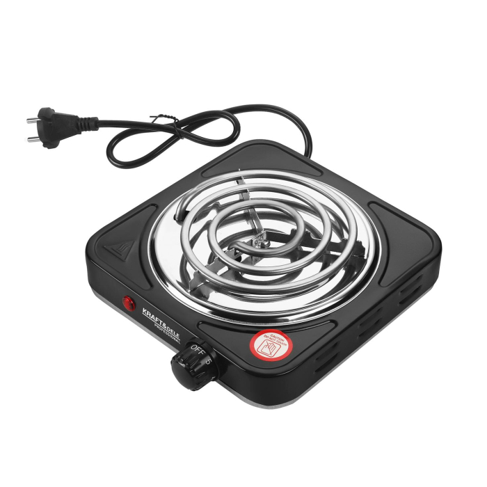 Aragaz electric 1500W cu termostat reglabil pentru gatit si incalzit (KD4140) [3]