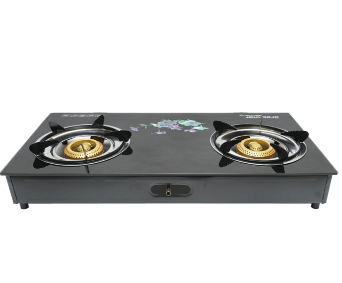 Aragaz, plita cu 2 arzatoare din fonta 2.5KW, sticla securizata 700x380x94mm DISMM70 (BK78953) [4]