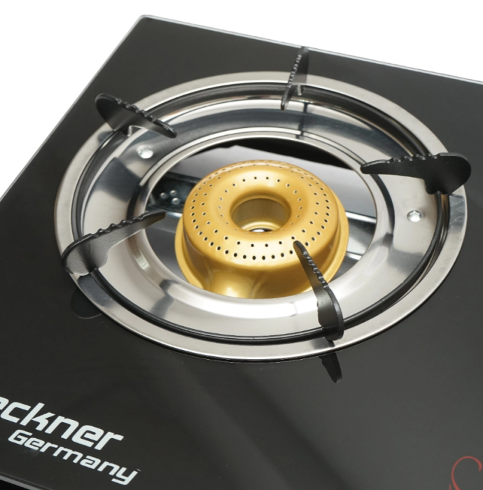 Aragaz, plita cu 3 arzatoare metalice 2.5KW, sticla securizata 700x380x94mm DISMM74 (BK78957) [5]