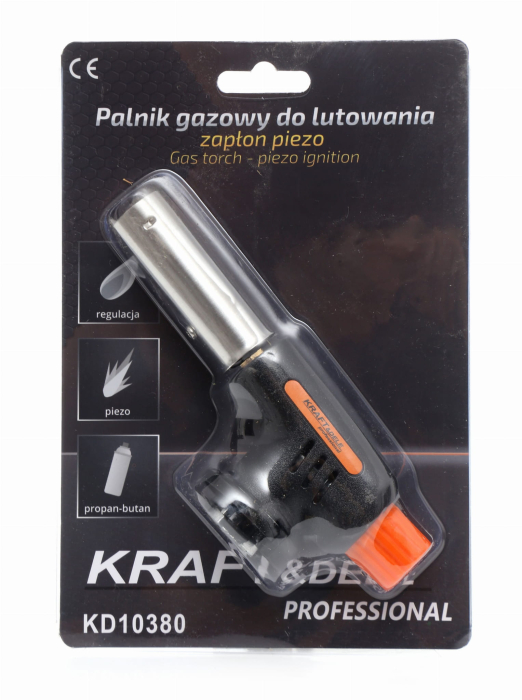 Arzator de gaz pentru butelie gaz portabil (KD10380) [2]