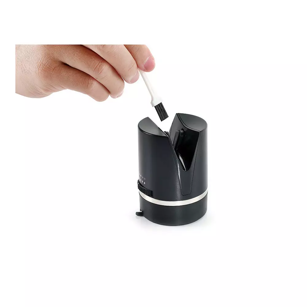 Ascutitor manual de cutite, culoare negru (KH-1675) [8]