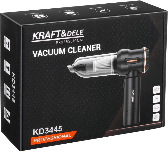 Aspirator fara fir 100W 6000mAh 3 in 1 cu filtru HEPA si incarcare USB-C (KD3445) [16]