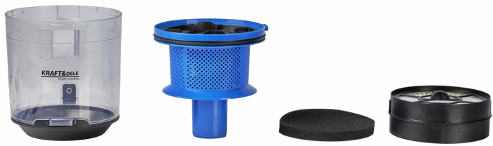 Aspirator fara sac 900W cu tehnologie ciclonic si filtru HEPA pentru curatare eficienta  (KD5155) [20]