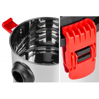 Aspirator industrial si de atelier 2200W, 25L, 20kPa, debit 58L/s (LXVC25L) [10]