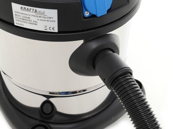 Aspirator industrial umed uscat 1200W 20L (KD483) [13]