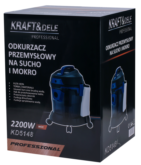 Aspirator multifunctional 2200W umed uscat cu spalare extractie curatare covor tapiterie (KD5148) [17]