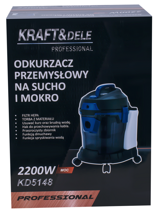 Aspirator multifunctional 2200W umed uscat cu spalare extractie curatare covor tapiterie (KD5148) [18]