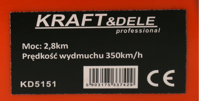 Aspirator si suflanta de frunze 2in1 2.8CP benzina 7 Kg (KD5151) [8]