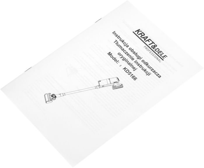 Aspirator vertical pe baterii acumulator 25,2V 2500mAh + accesorii (KD5166) [14]